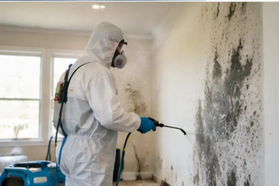 Water Damage Restoration service for a water-damaged property in Oxnard